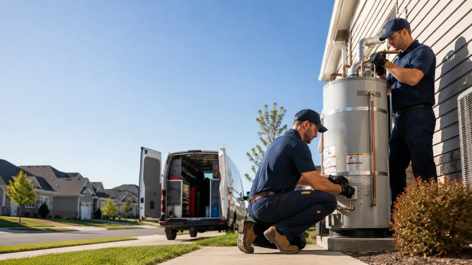 Water Heater Installation in Post Mills, VT
